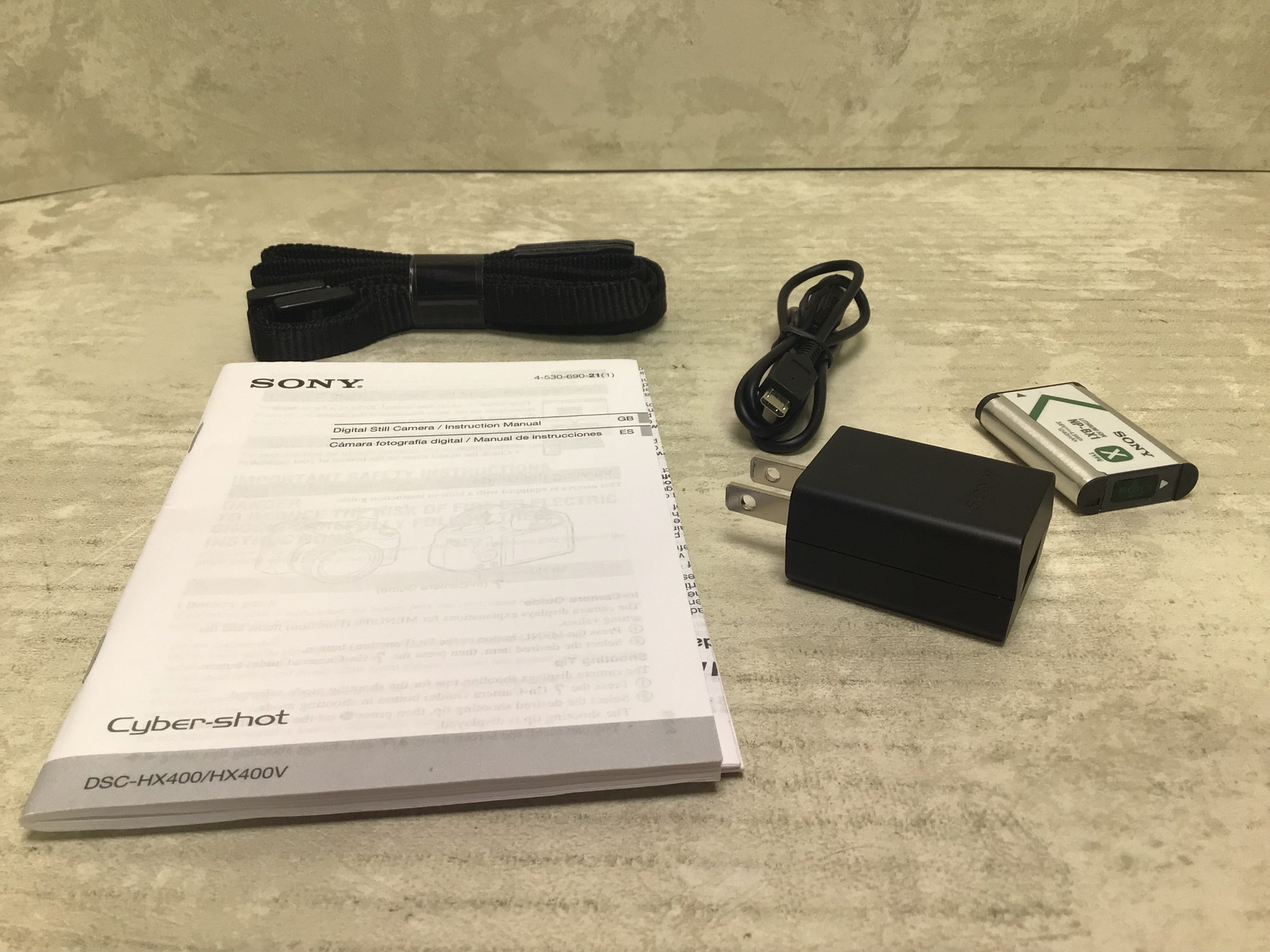 Sony HX400V Compact Digital Camera with 50x Optical Zoom, Black (7694526808302)